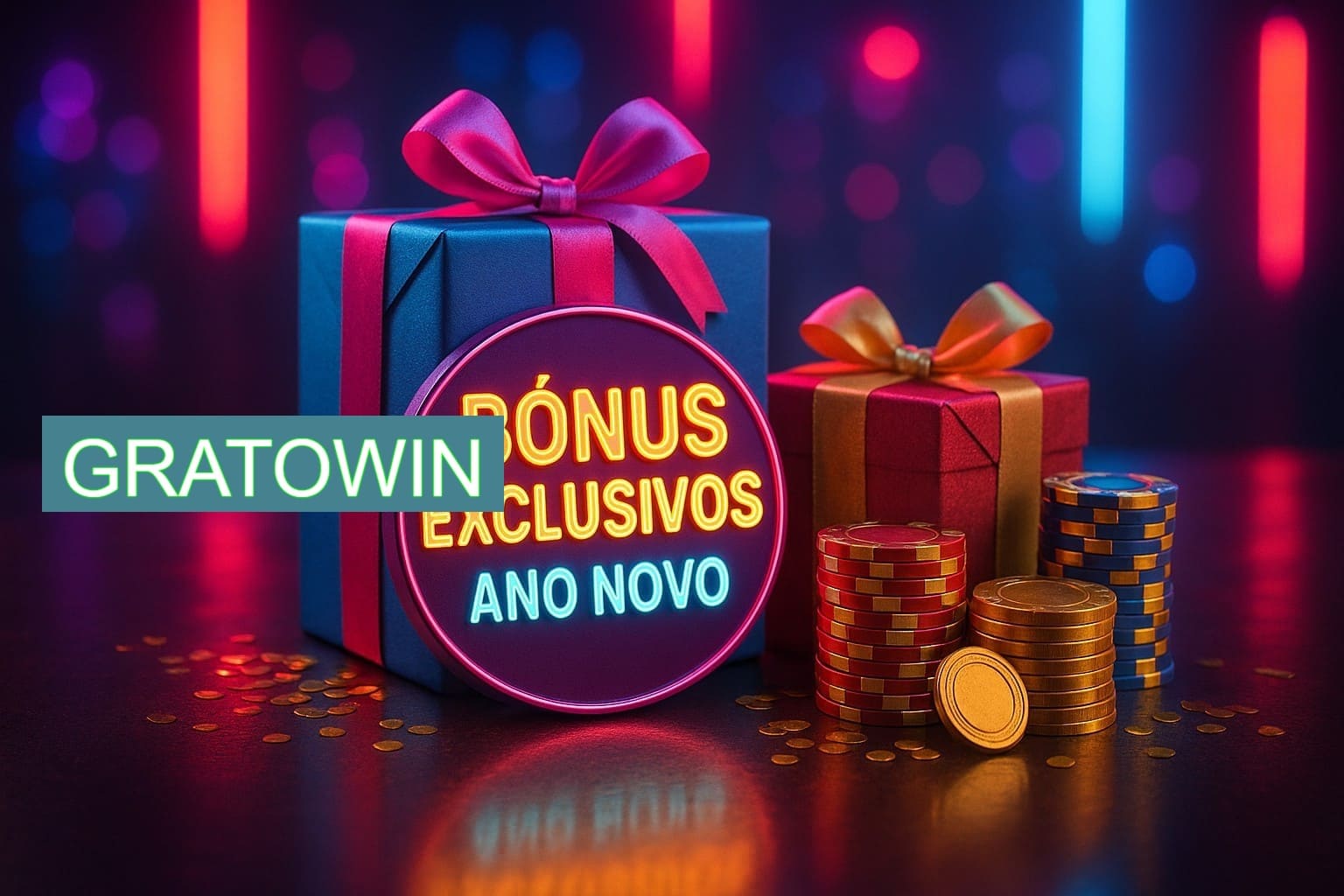 Promoções de Ano Novo no GRATOWIN